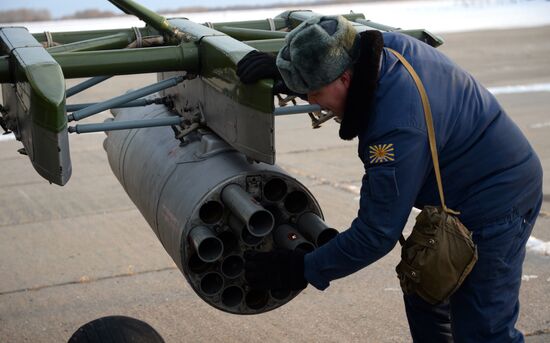 Central Military District air base in Kamensk-Uralsky