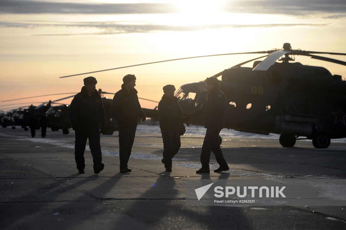 Central Military District air base in Kamensk-Uralsky