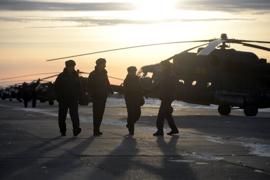 Central Military District air base in Kamensk-Uralsky