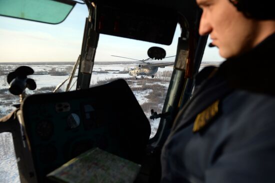 Central Military District air base in Kamensk-Uralsky