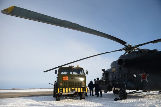 Central Military District air base in Kamensk-Uralsky