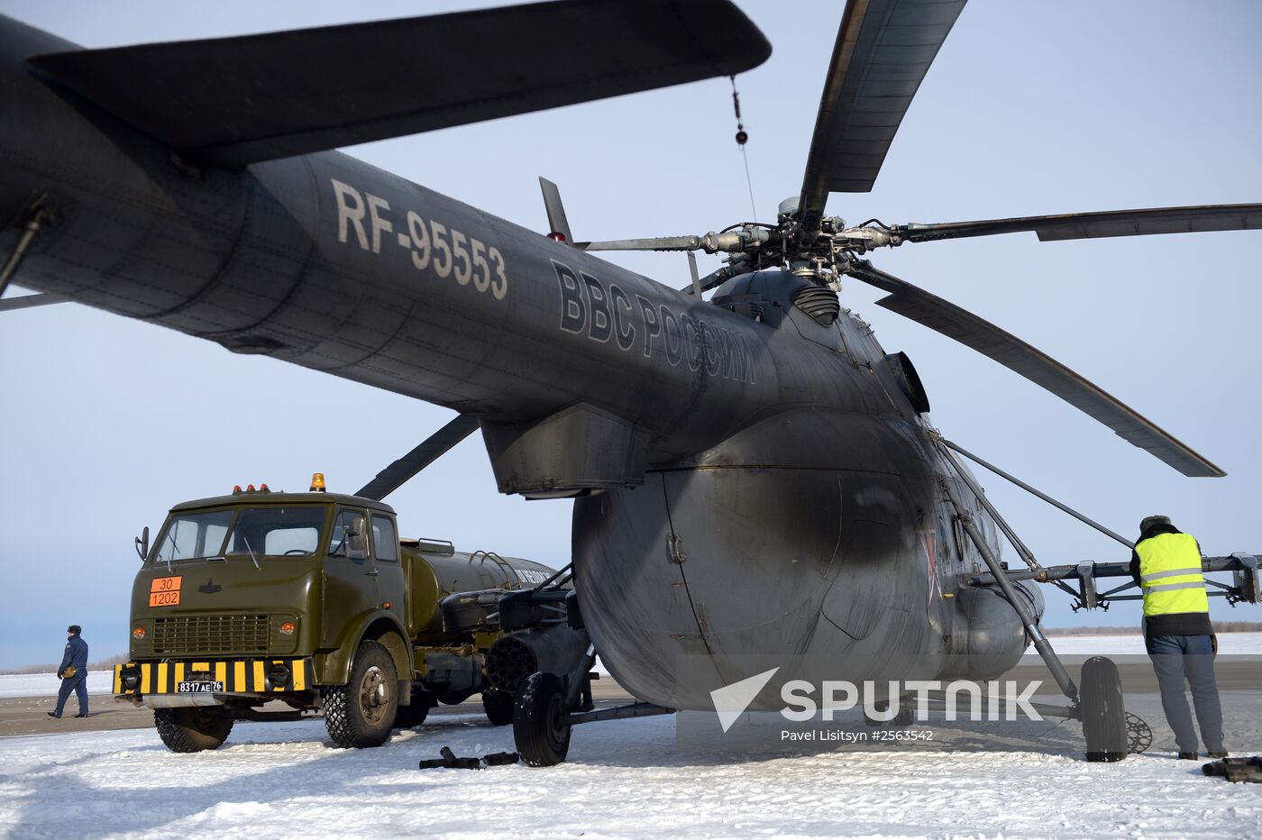 Central Military District air base in Kamensk-Uralsky