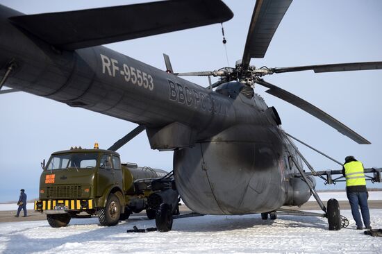 Central Military District air base in Kamensk-Uralsky