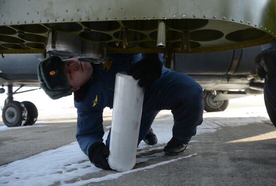 Central Military District air base in Kamensk-Uralsky