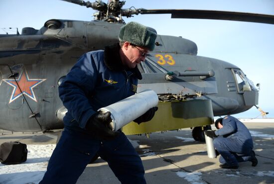 Central Military District air base in Kamensk-Uralsky