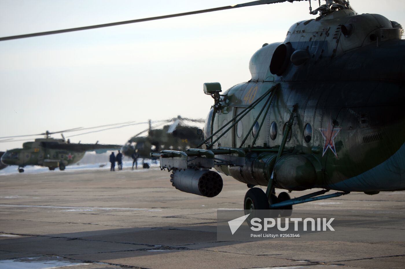 Central Military District air base in Kamensk-Uralsky