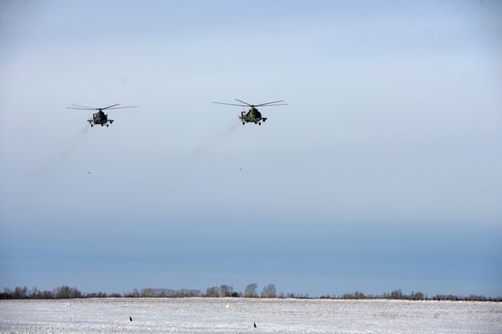 Central Military District air base in Kamensk-Uralsky