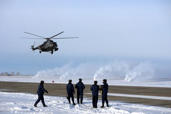 Central Military District air base in Kamensk-Uralsky