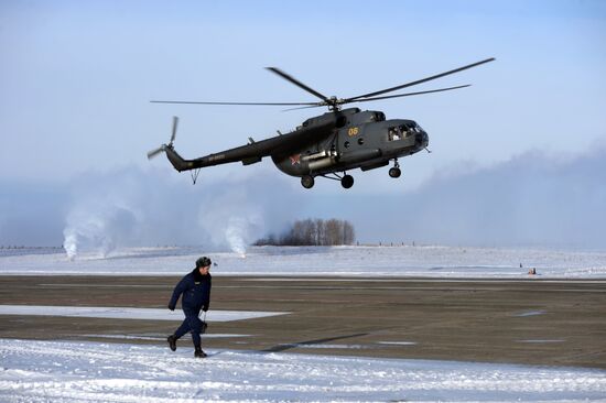 Central Military District air base in Kamensk-Uralsky