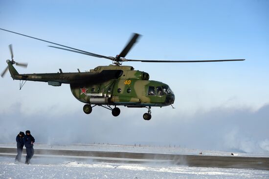 Central Military District air base in Kamensk-Uralsky