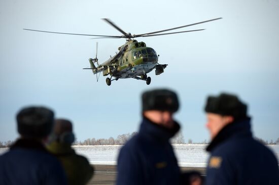 Central Military District air base in Kamensk-Uralsky