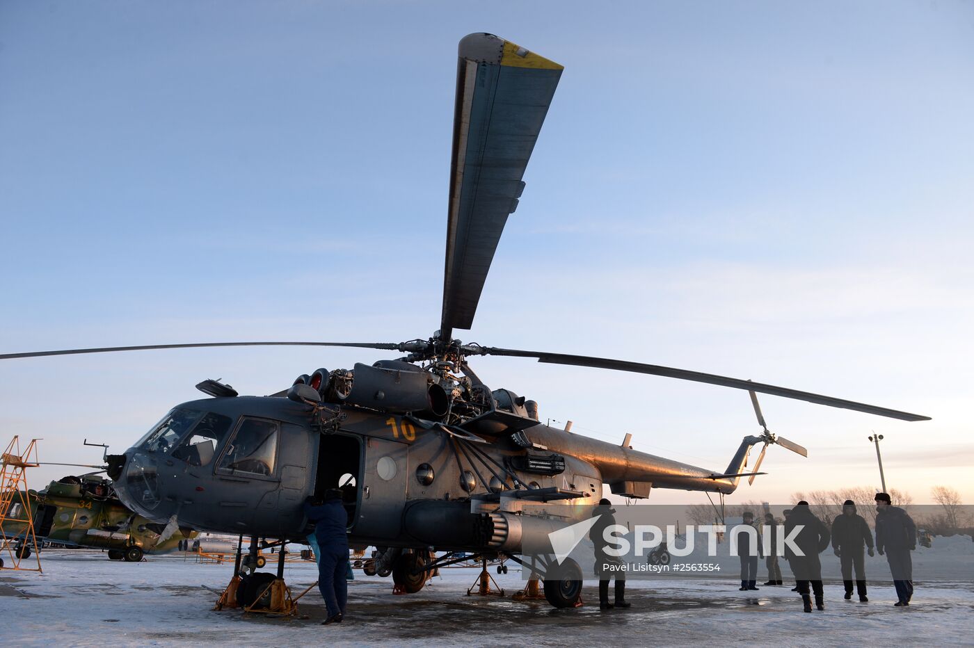 Central Military District air base in Kamensk-Uralsky