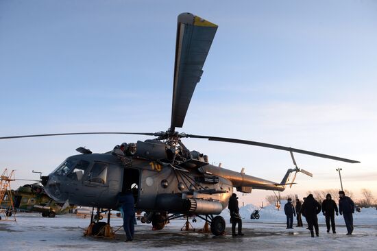 Central Military District air base in Kamensk-Uralsky