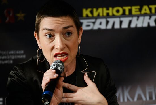 Guests and participants of Kaplya International Horror Film Awards ceremony in Moscow