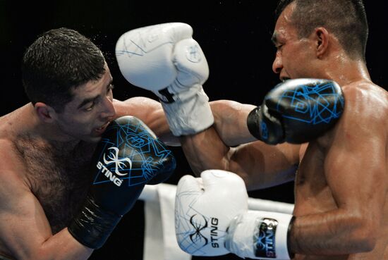 AIBA Pro Boxing international tournament. Mikhail Aloyan vs. Elias Emigdio