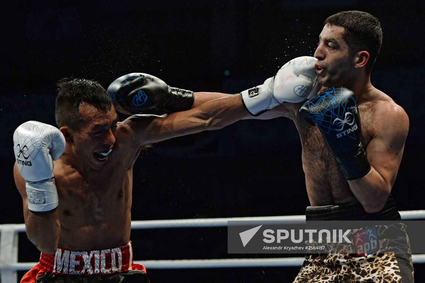 AIBA Pro Boxing international tournament. Mikhail Aloyan vs. Elias Emigdio