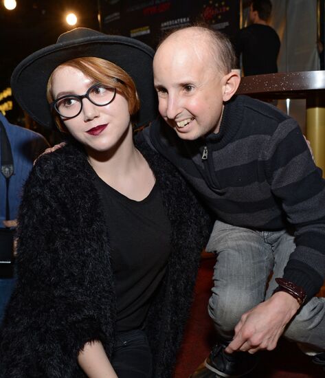 Guests and participants of Kaplya International Horror Film Awards ceremony in Moscow