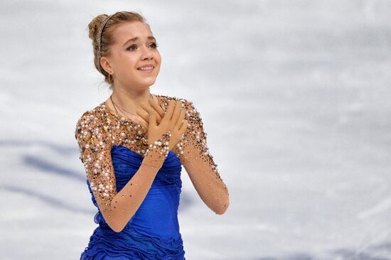 European Figure Skating Championships. Women's free program