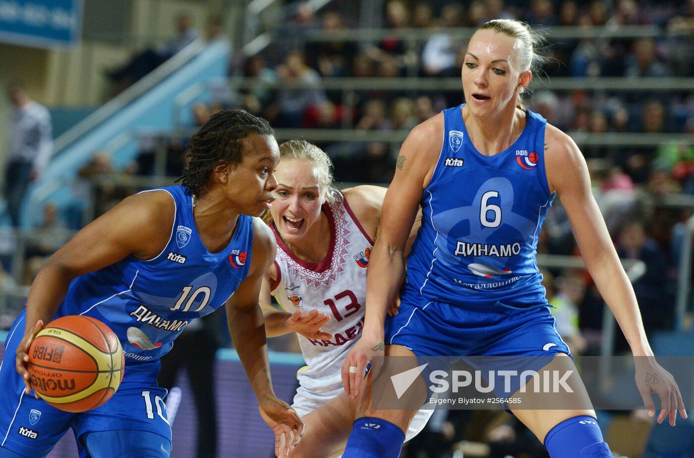 Basketball. Russia's Cup. Women's Final Four. BC Nadezhda Orenburg vs. WBC Dynamo Kursk