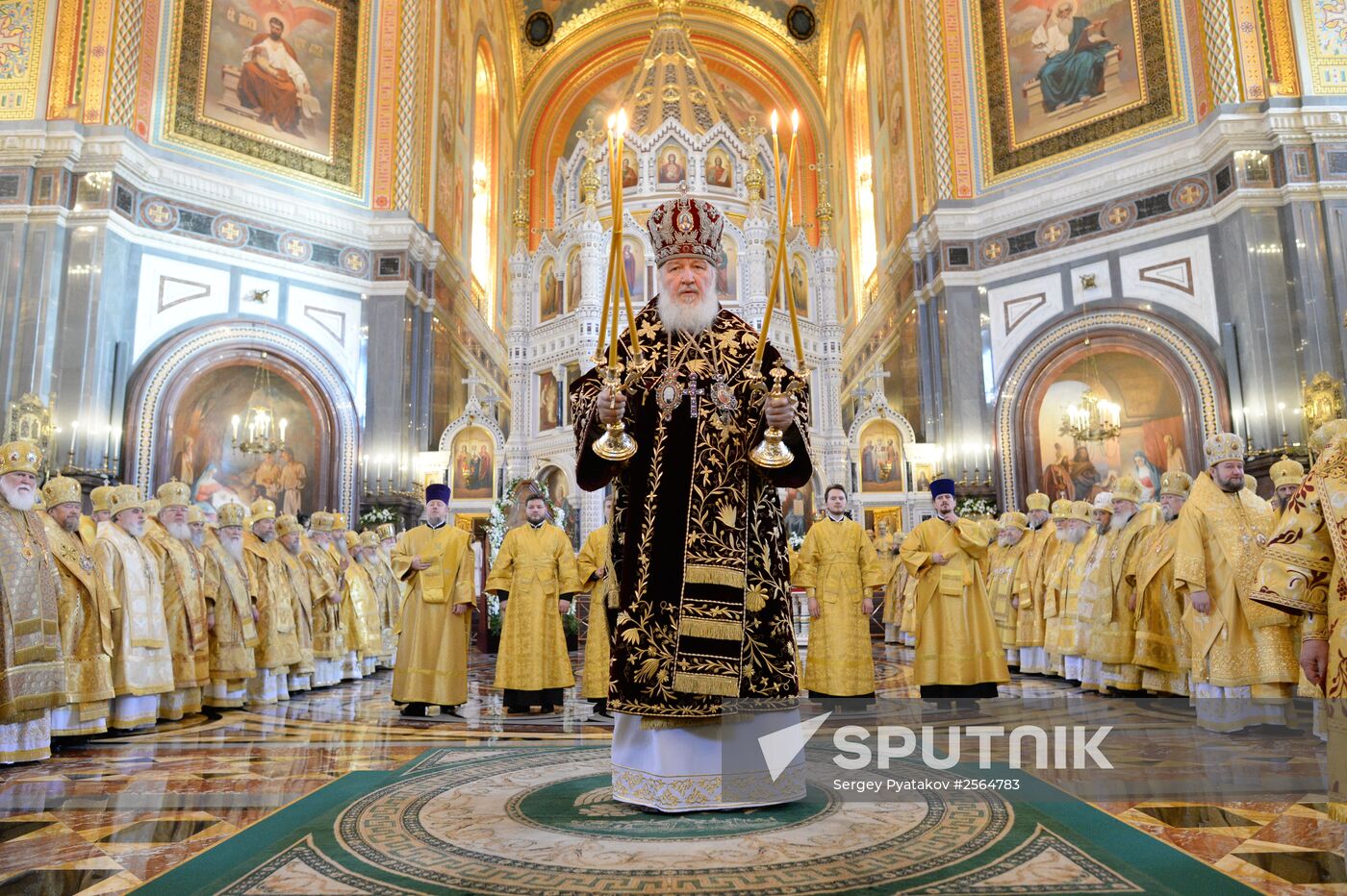 Sixth anniversary of Patriarch Kirill's enthronement