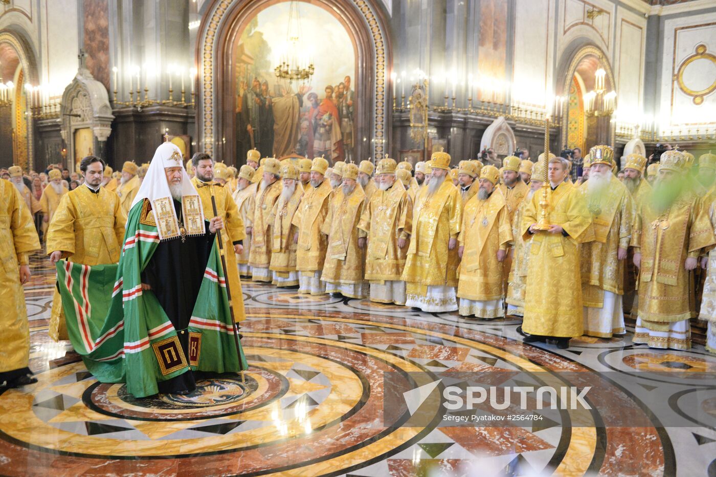 Sixth anniversary of Patriarch Kirill's enthronement