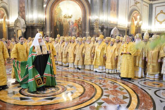 Sixth anniversary of Patriarch Kirill's enthronement