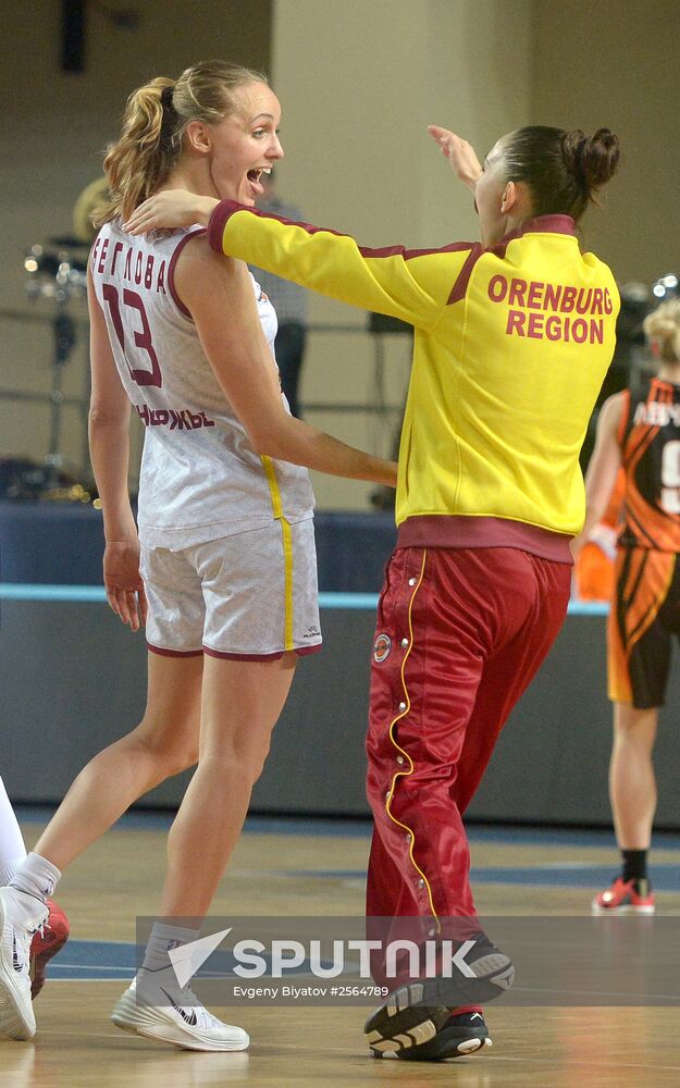 Russian Basketball Cup. Women's Final Four. 3rd place match