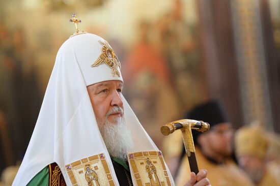 Sixth anniversary of Patriarch Kirill's enthronement