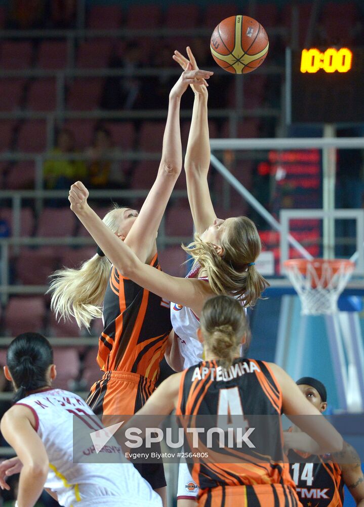 Russian Basketball Cup. Women's Final Four. 3rd place match