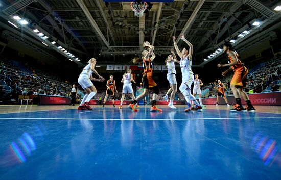 Russian Basketball Cup. Women's Final Four. 3rd place match