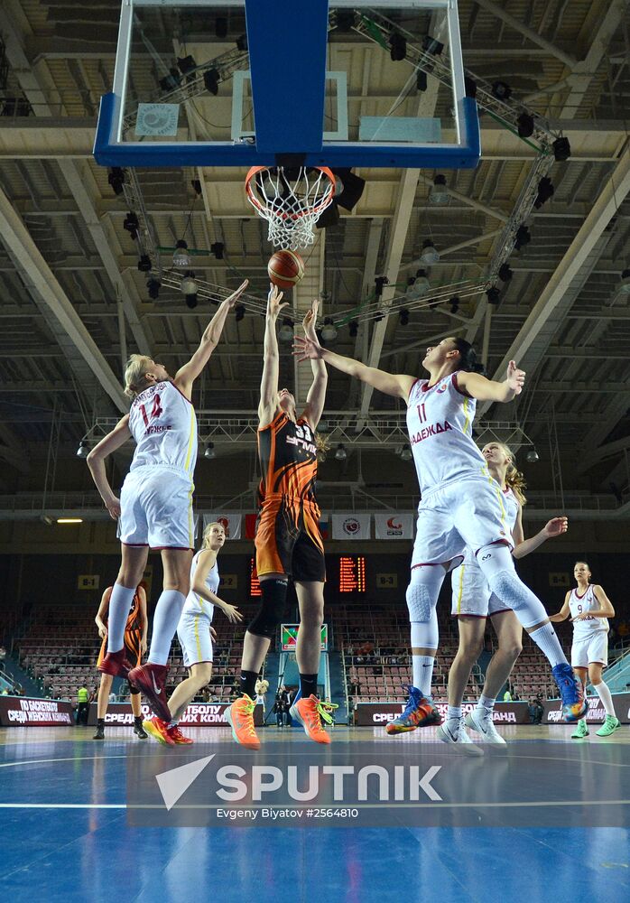 Russian Basketball Cup. Women's Final Four. 3rd place match