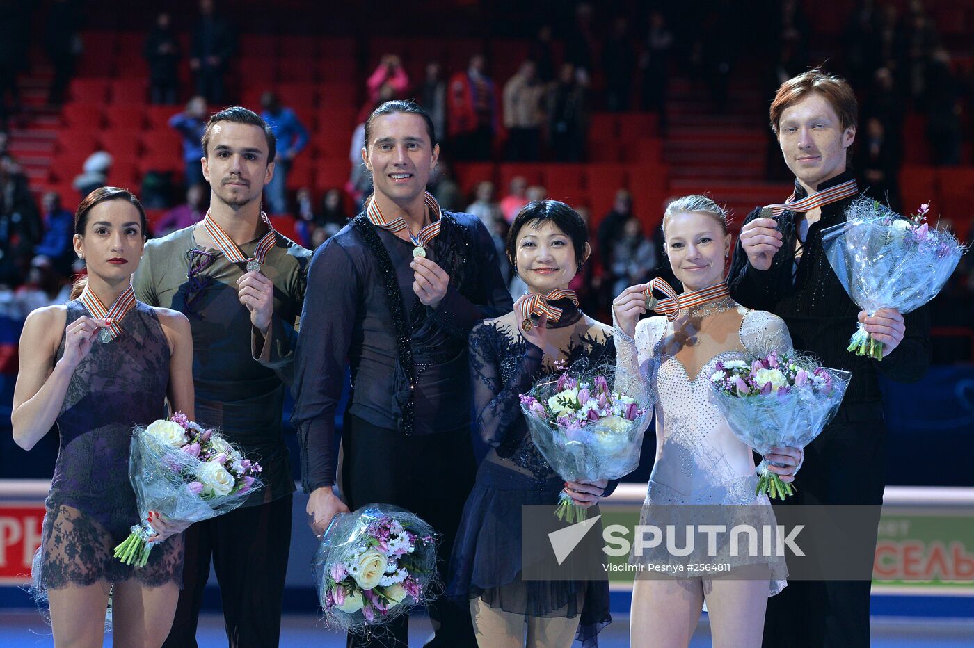 European Figure Skating Championships. Pairs. Free skating