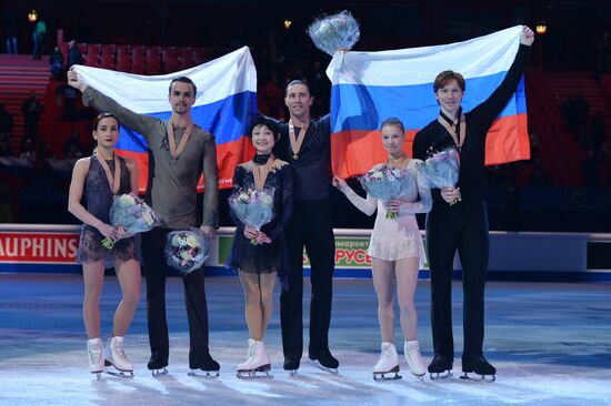 European Figure Skating Championships. Pairs. Free skating