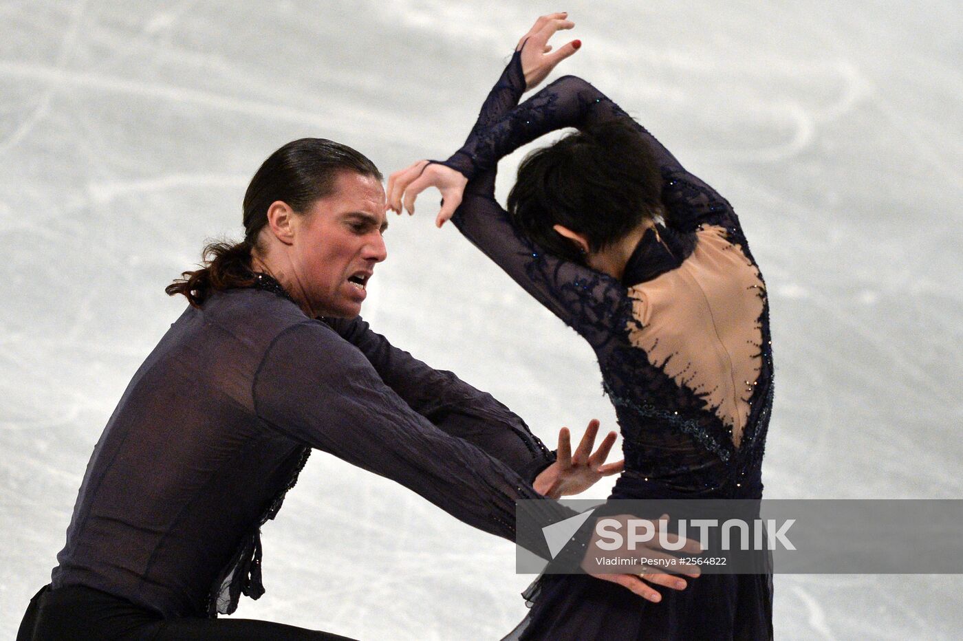 European Figure Skating Championships. Pairs. Free skating