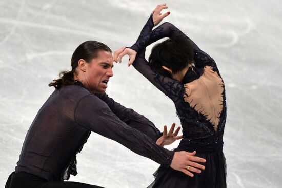 European Figure Skating Championships. Pairs. Free skating