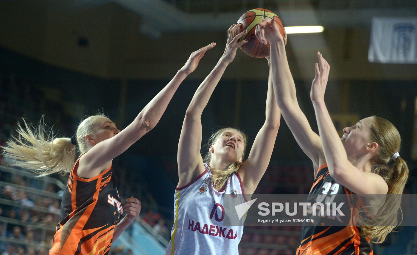 Russian Basketball Cup. Women's Final Four. 3rd place match