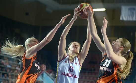 Russian Basketball Cup. Women's Final Four. 3rd place match