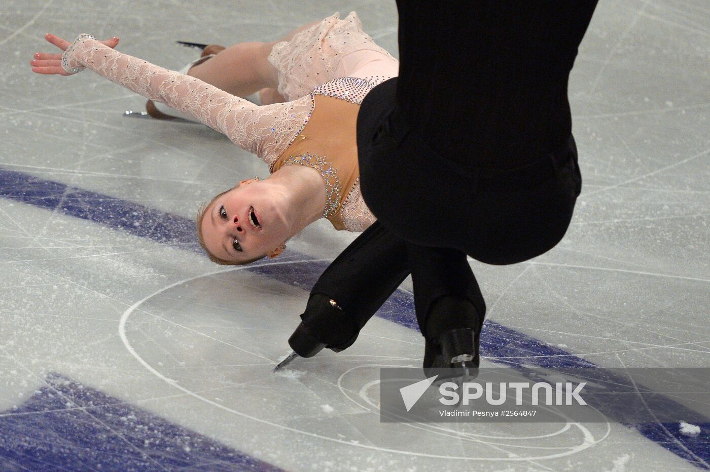 European Figure Skating Championships. Pairs. Free skating