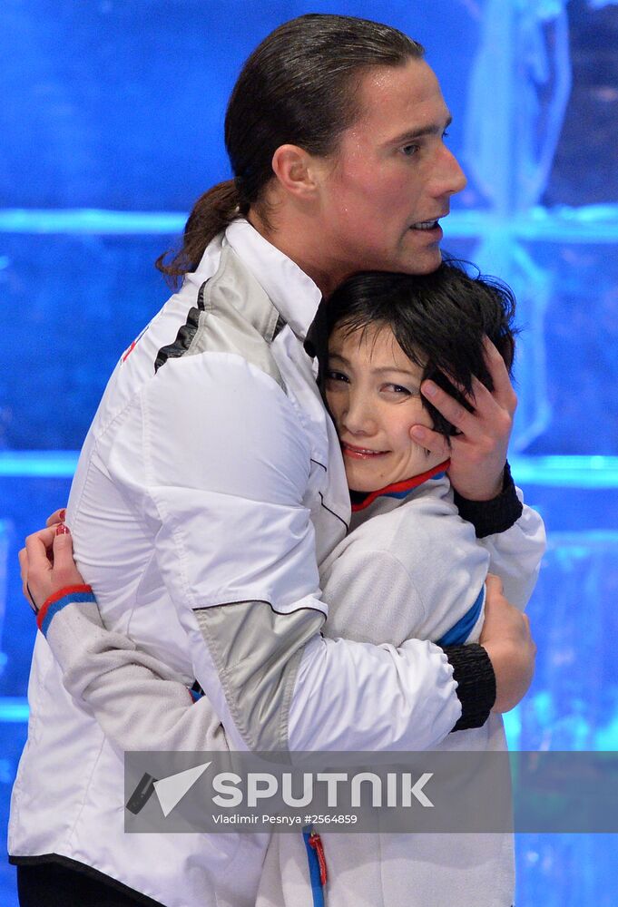 European Figure Skating Championships. Pairs. Free skating