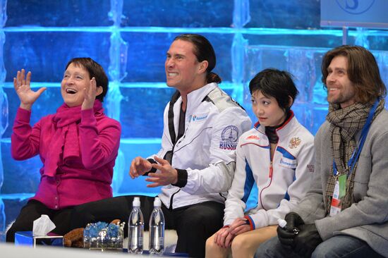 European Figure Skating Championships. Pairs. Free skating