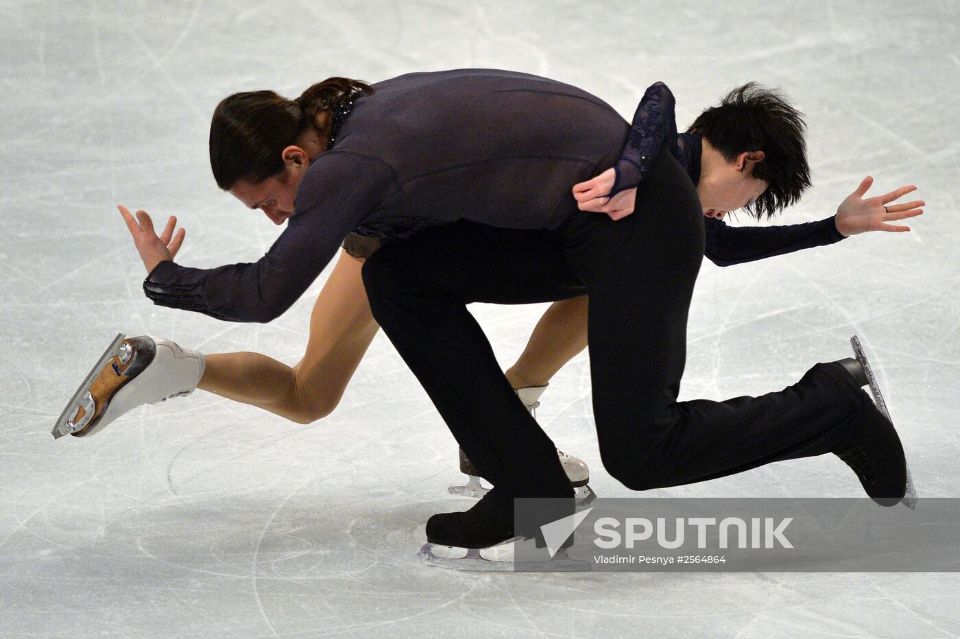 European Figure Skating Championships. Pairs. Free skating