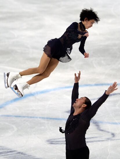 European Figure Skating Championships. Pairs. Free skating