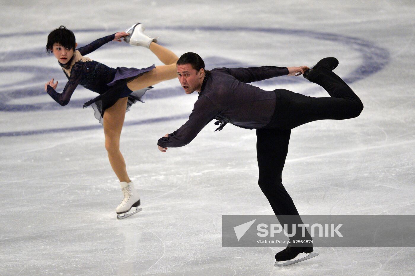 European Figure Skating Championships. Pairs. Free skating