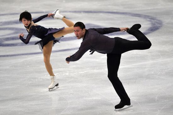 European Figure Skating Championships. Pairs. Free skating