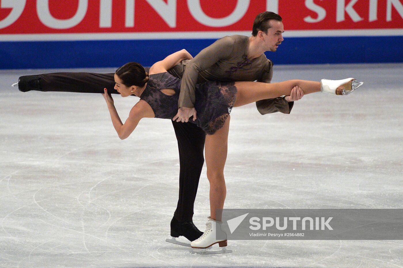 European Figure Skating Championships. Pairs. Free skating