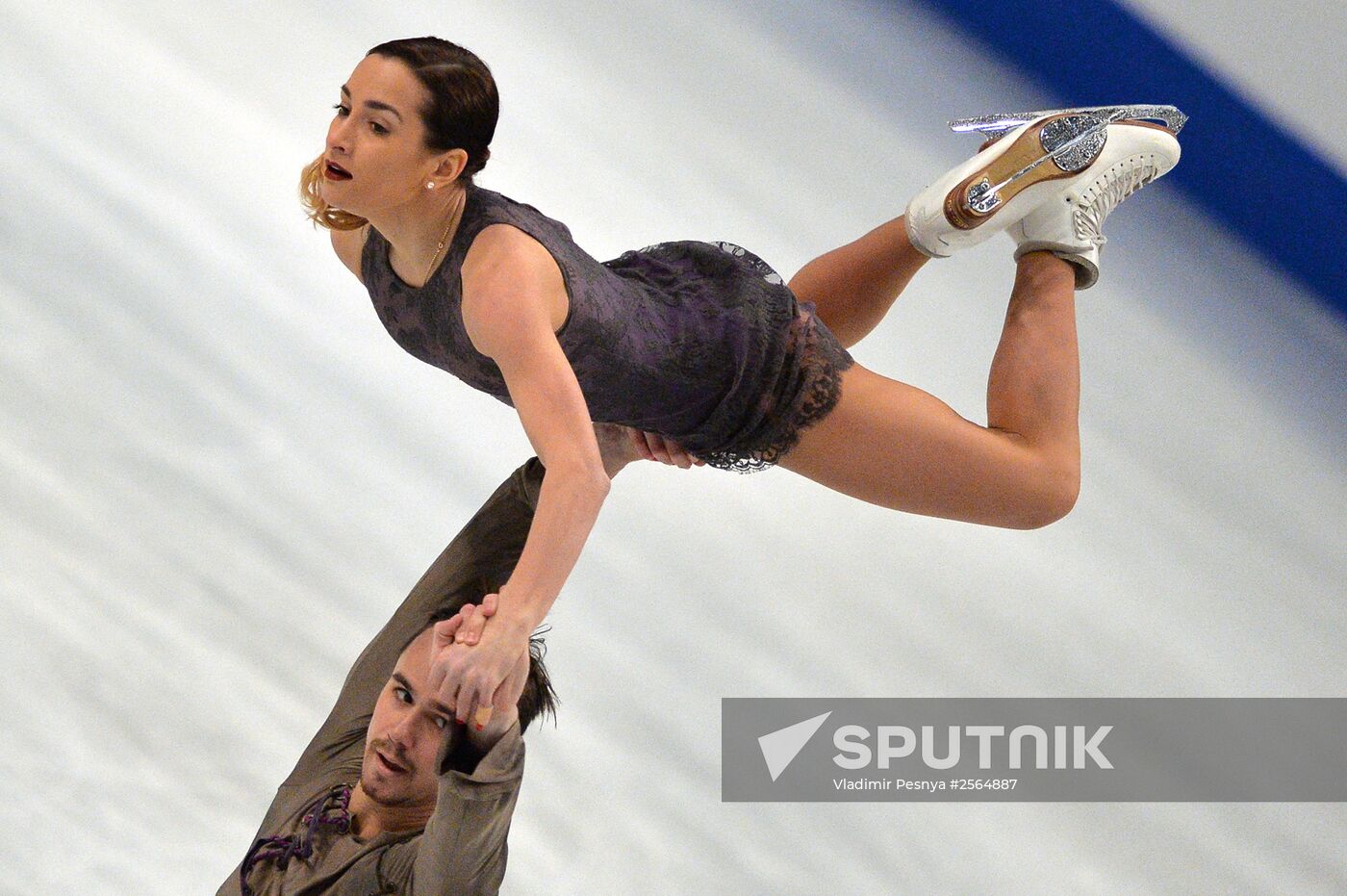 European Figure Skating Championships. Pairs. Free skating