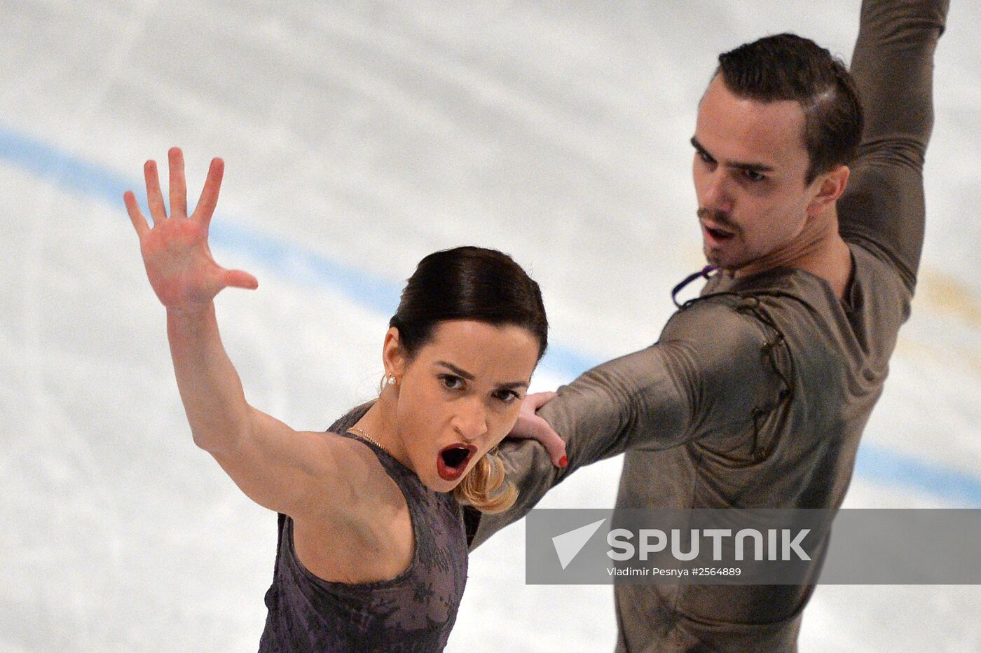 European Figure Skating Championships. Pairs. Free skating