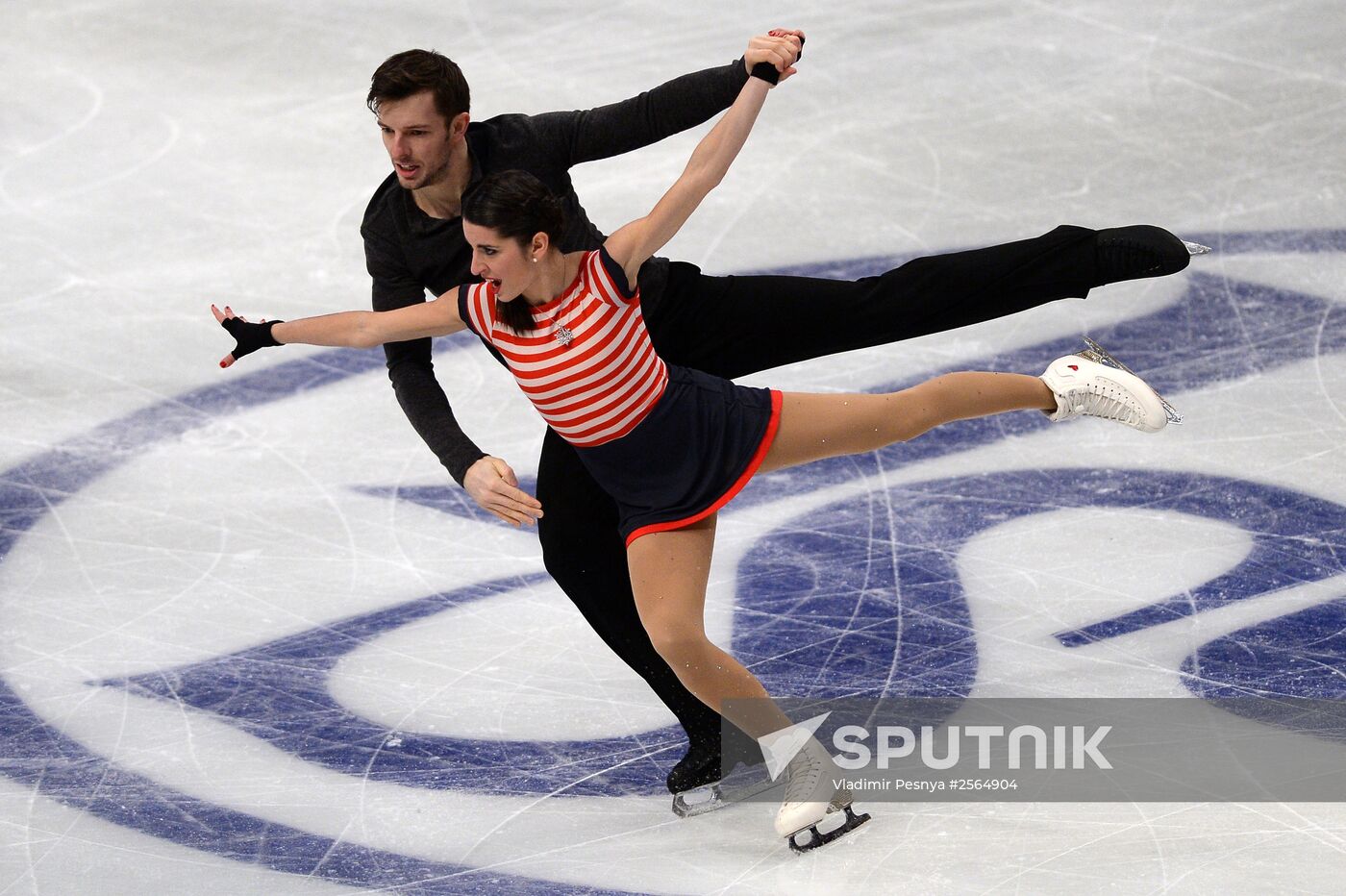 European Figure Skating Championships. Pairs. Free skating