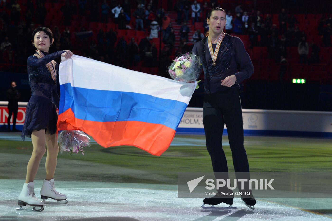 European Figure Skating Championships. Pairs. Free skating