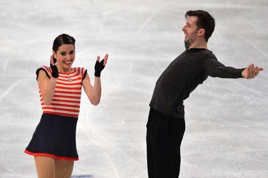 European Figure Skating Championships. Pairs. Free skating